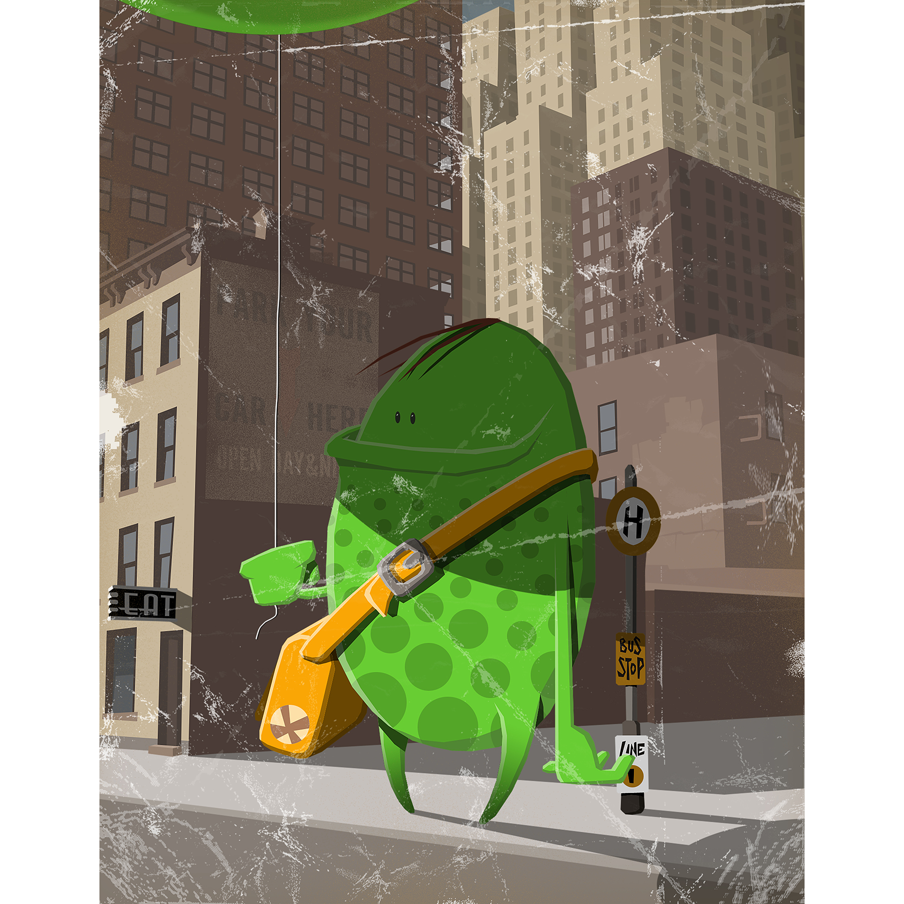 Alien in New York