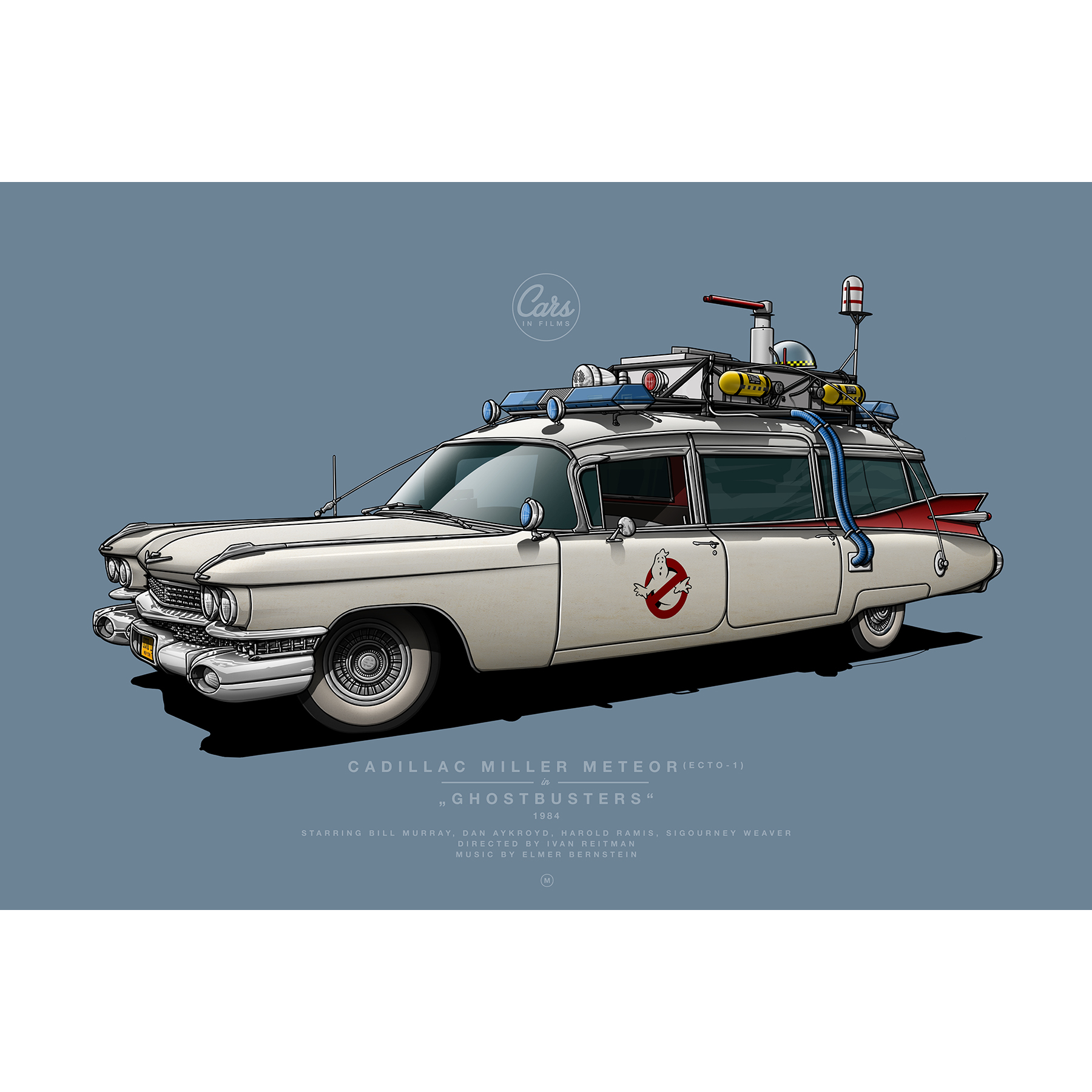 Cadillac Miller Meteor Ghostbusters