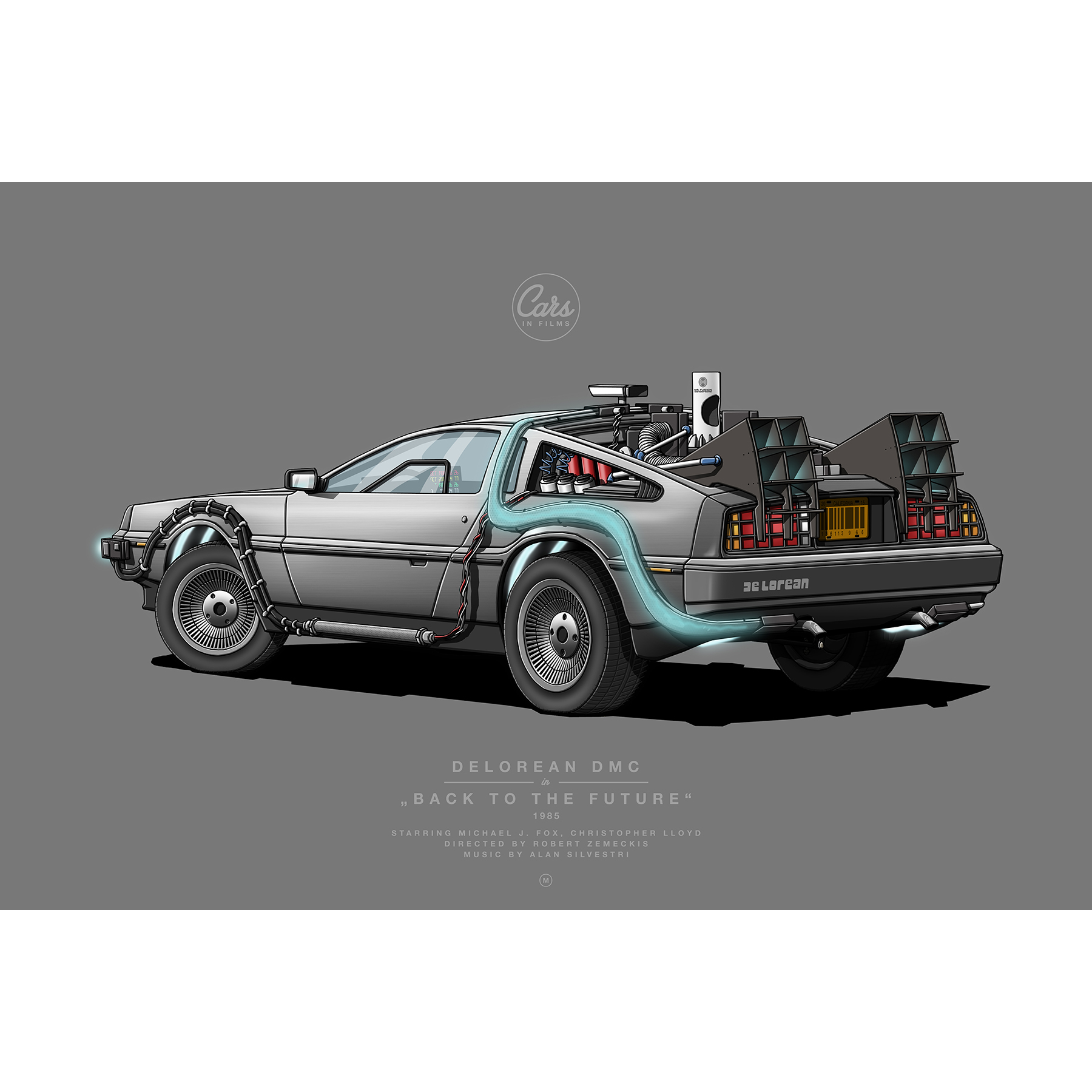 De Lorean DMC Back to the Future