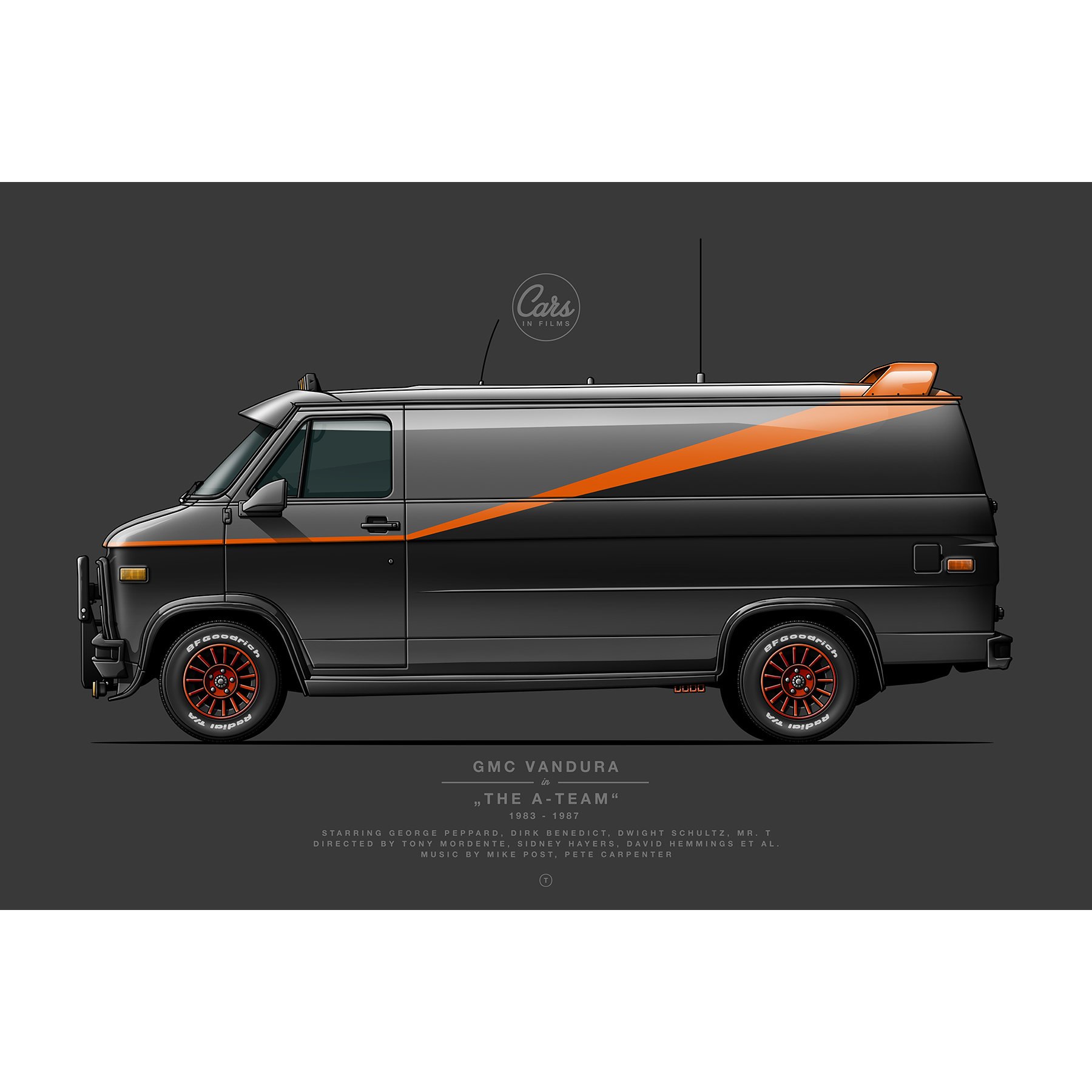 GMC Vandura 1983 A-Team