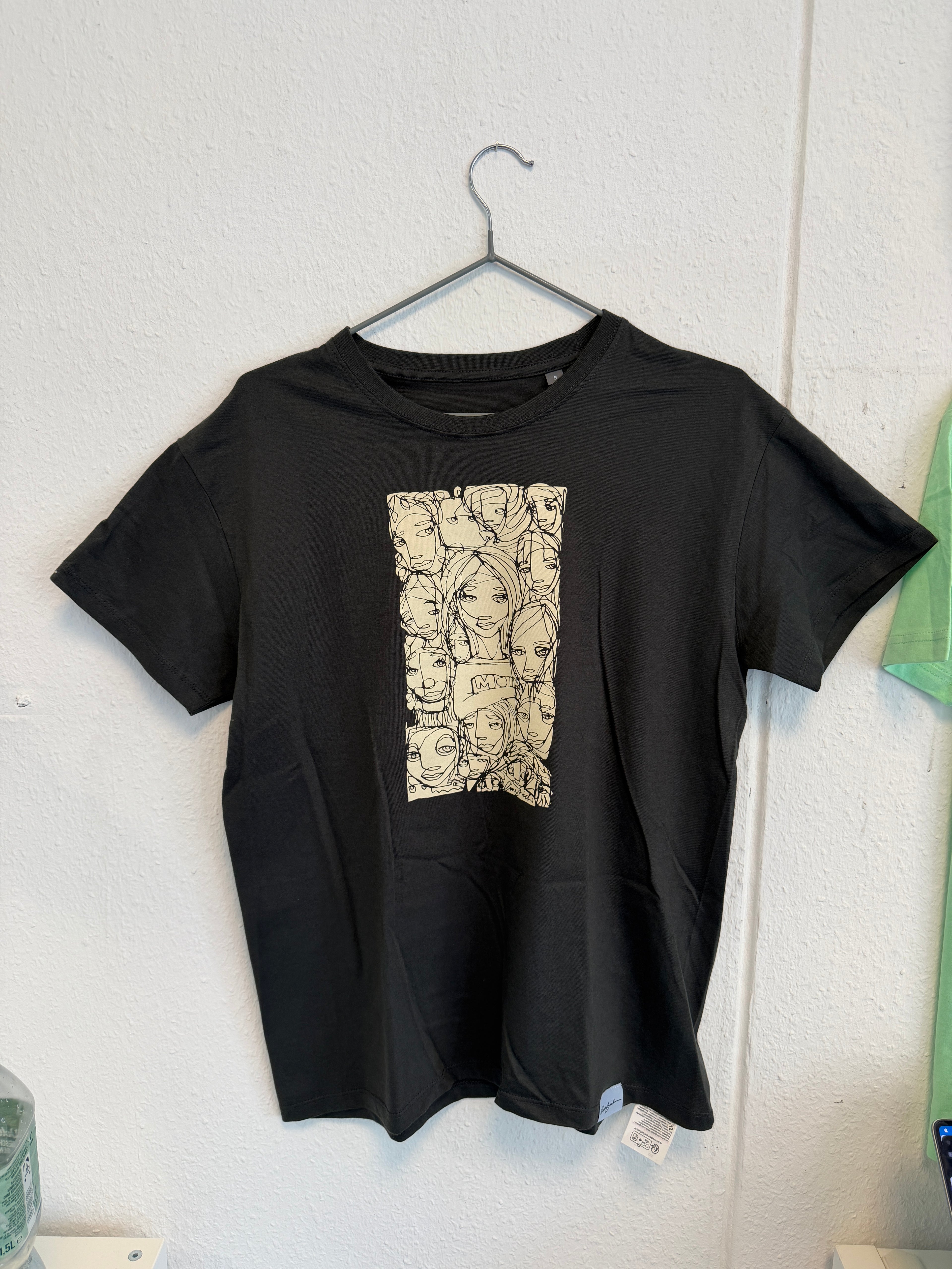 Einstrich Shirt Anthrazit