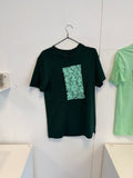 Einstrich Shirt Dunkelgrün