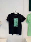 Einstrich Shirt Dunkelblau