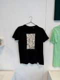 Einstrich Shirt Schwarz