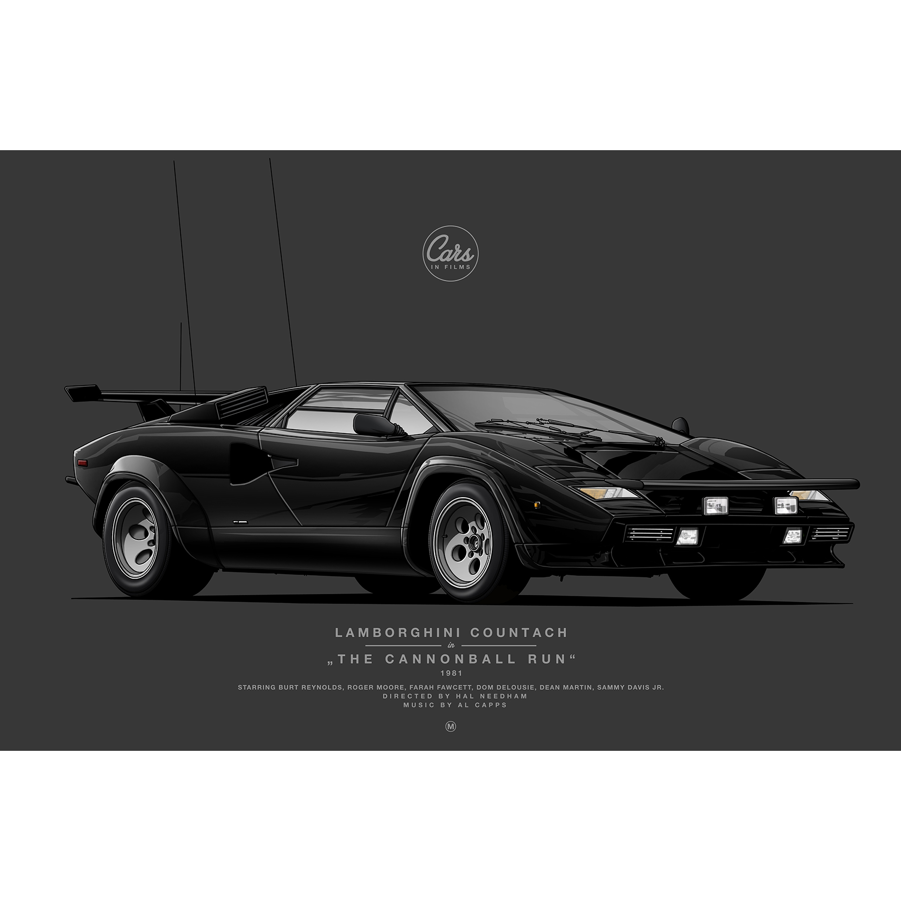 Lamborghini Countach The Cannonball