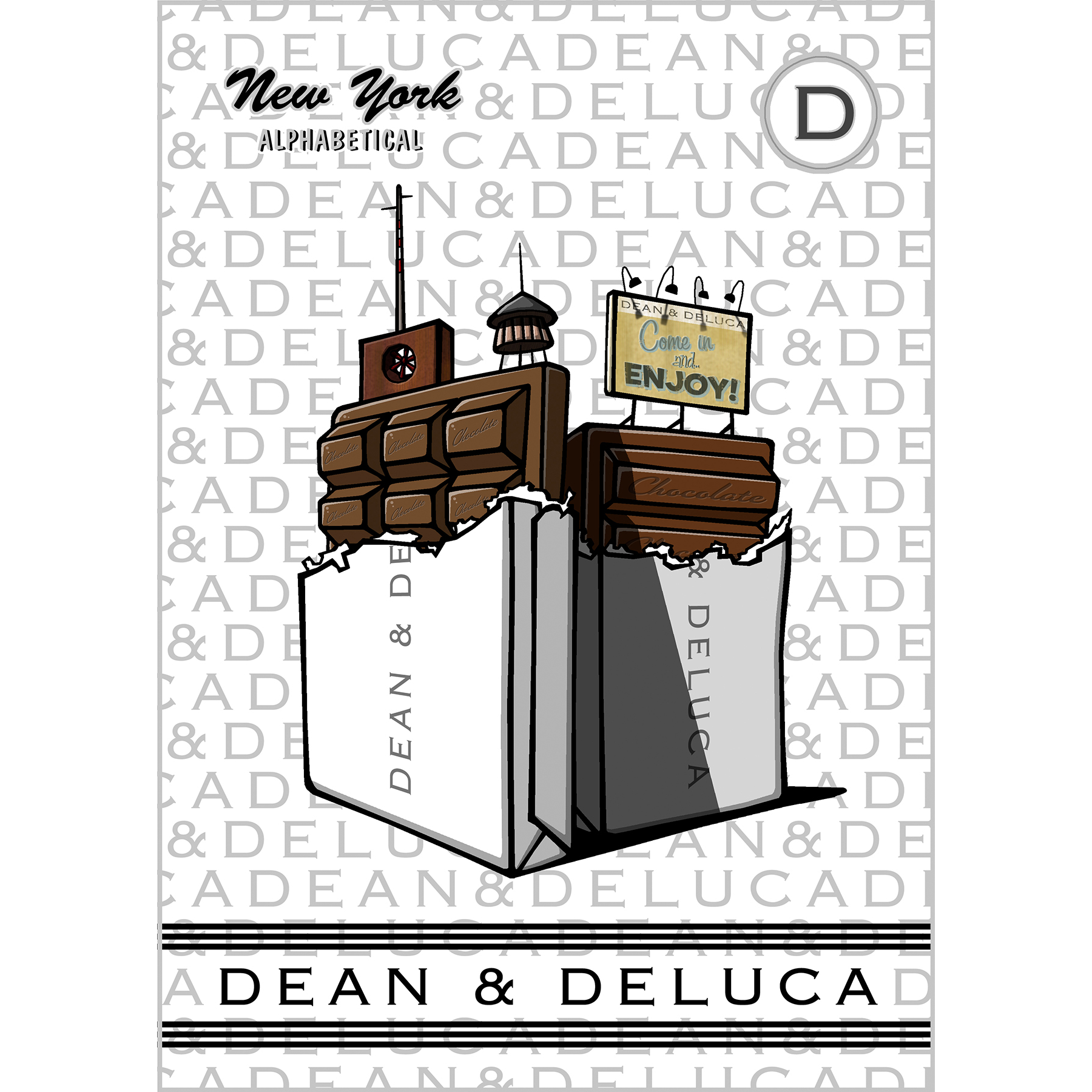 NY Alphabetical Dean&Deluca