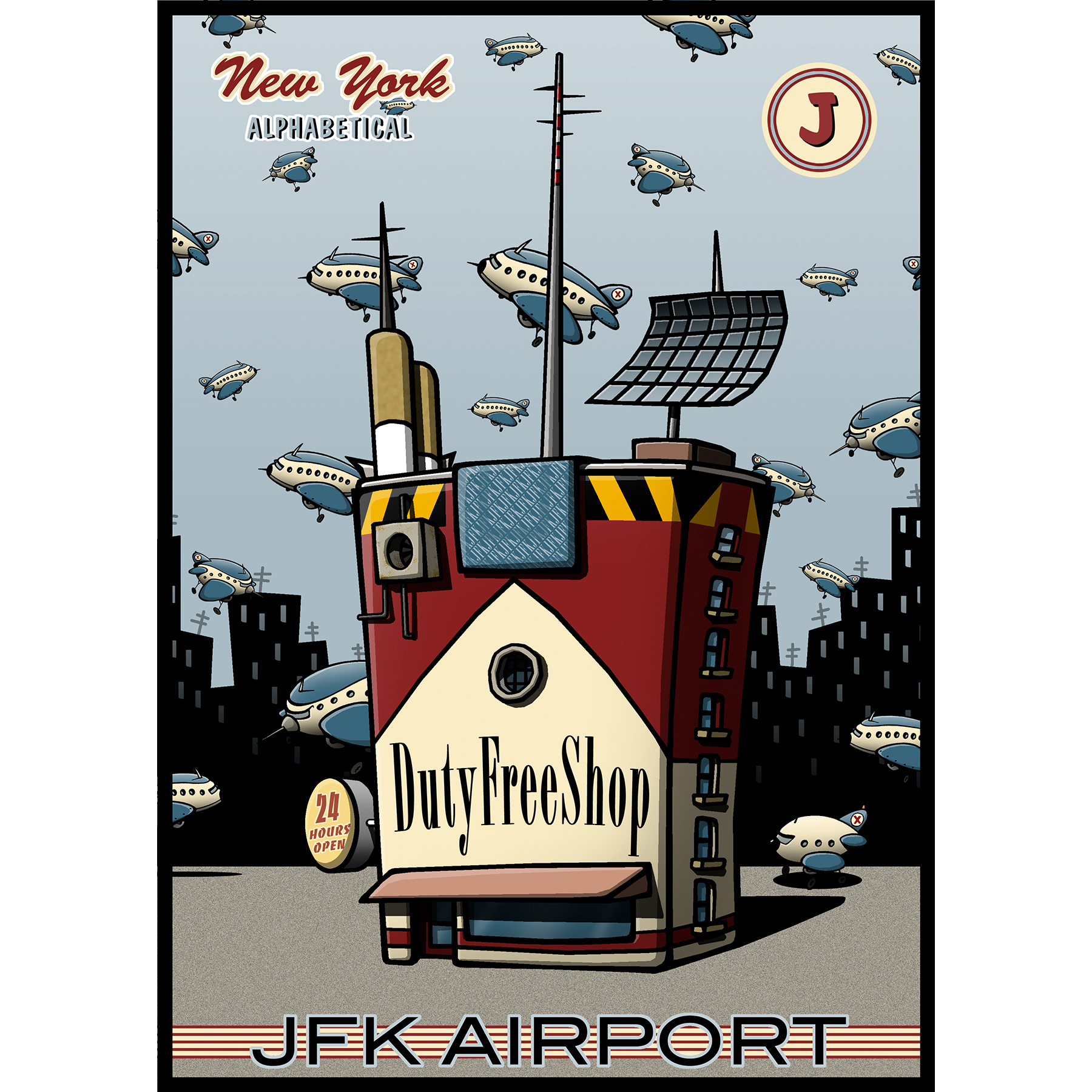NY Alphabetical JFK Airport